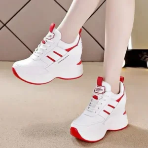 Primeloafer Women Fashion Platform Lace-Up Sneakers