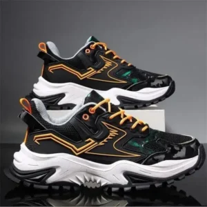 Primeloafer Men Casual Breathable Color Block Sneakers