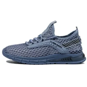 Primeloafer Men Casual Breathable Hollow Mesh Soft Sole Sports Shoes