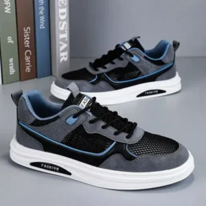 Primeloafer Men'S Fashion Hollow Mesh Breathable Sneakers