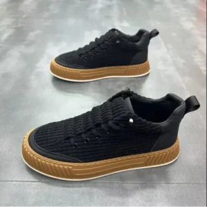 Primeloafer Men Fashion Suede Thick Sole Non-Slip Breathable Sneakers