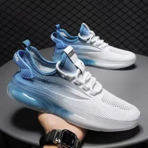 Primeloafer Men'S Fashion Jelly Bottom Mesh Breathable Sneakers