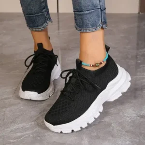 Primeloafer Women Fashionable Thick-Soles Breathable Sneakers