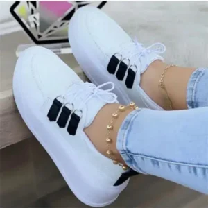 Primeloafer Women Fashion Lace-Up Sneakers