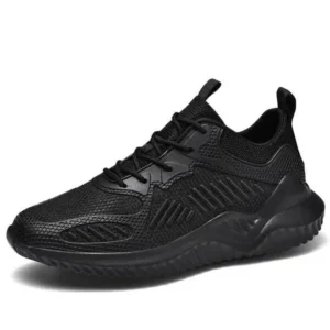 Primeloafer Men Fashion Breathable Mesh Thick Sole Plus Size Sneakers